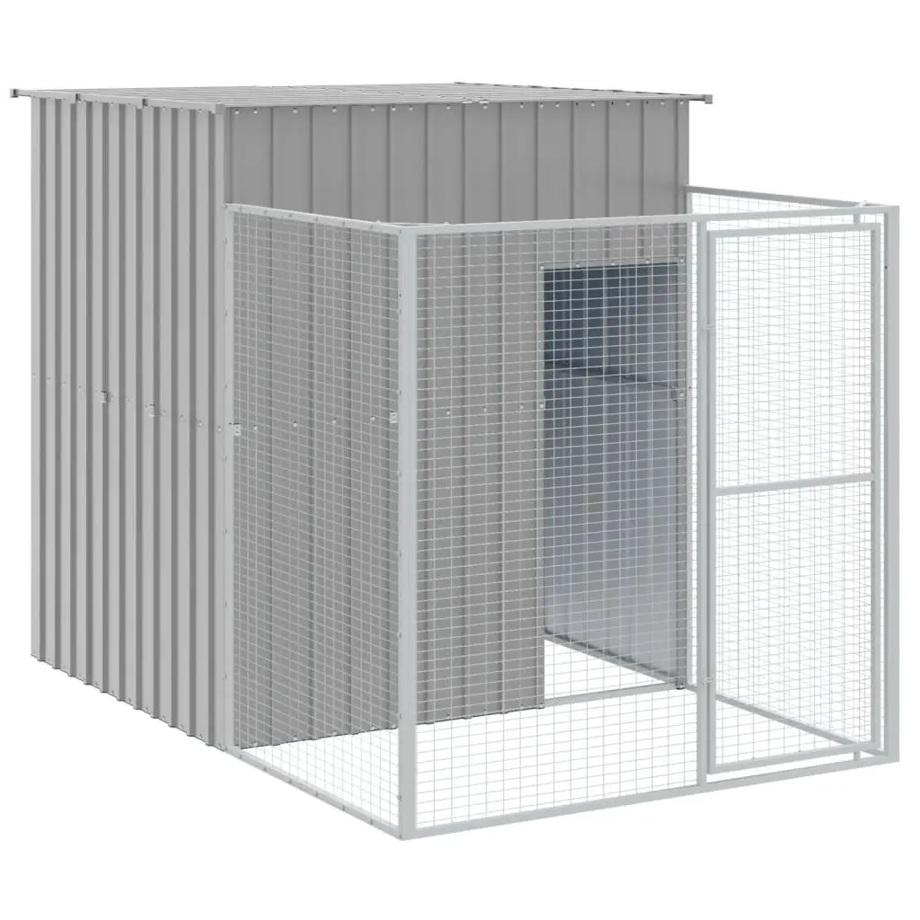 Dog House with Run for Outdoor Use