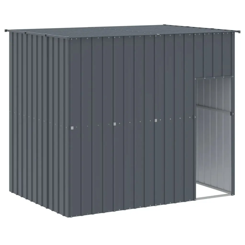 Anthracite Dog House with Extended Run