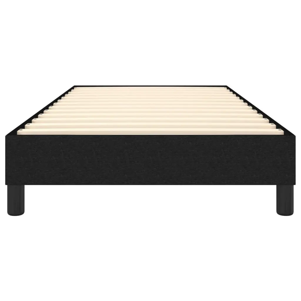Supportive King Single Box Spring Bed Frame in Black Fabric