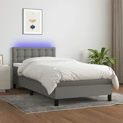 Stylish Box Spring Bed with Pocket Spring Mattress