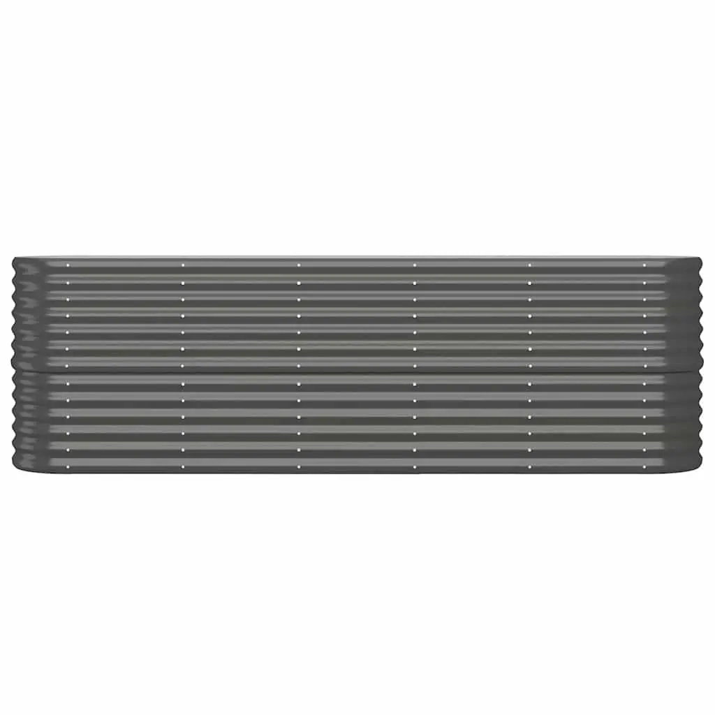 Raised Garden Bed Planter Box in Anthracite