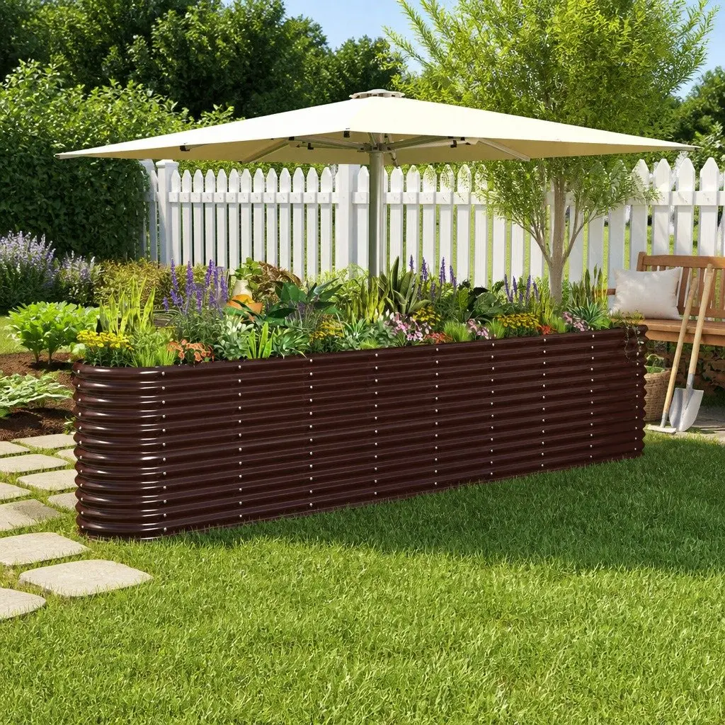 Outdoor Raised Bed Planter Box for Vegetables