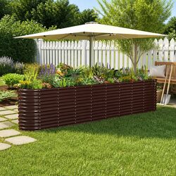 Durable Outdoor Raised Bed Planter Box for Vegetables