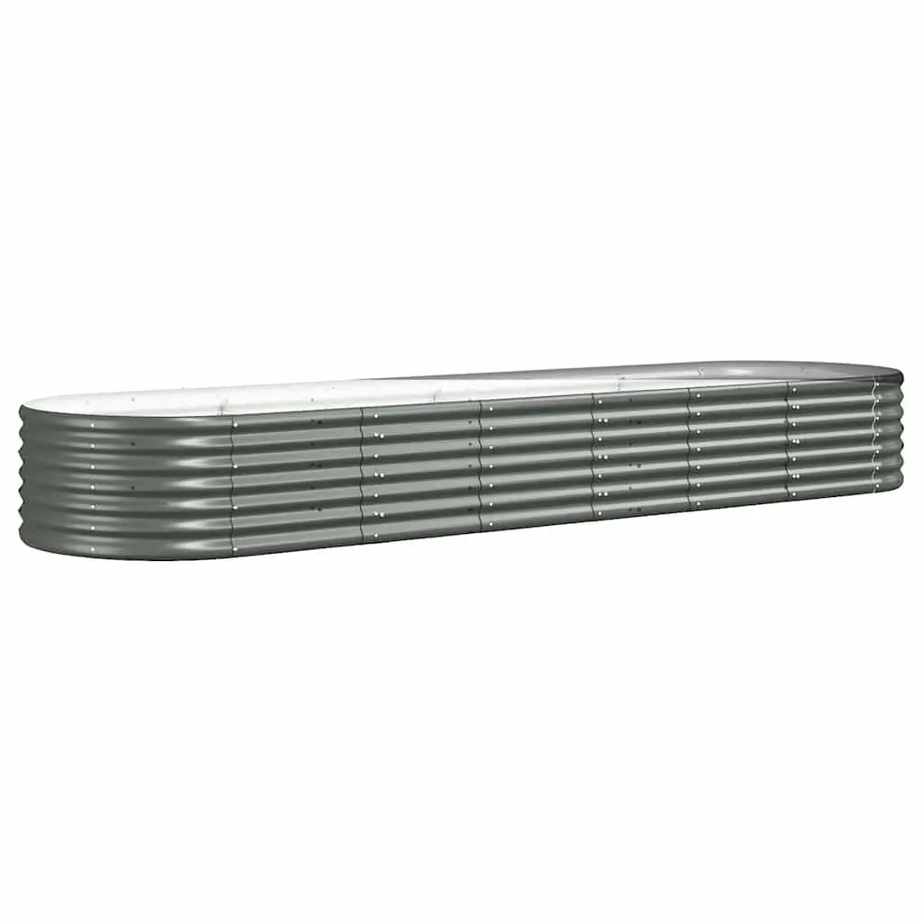 Galvanised Steel Planter Box for Gardens