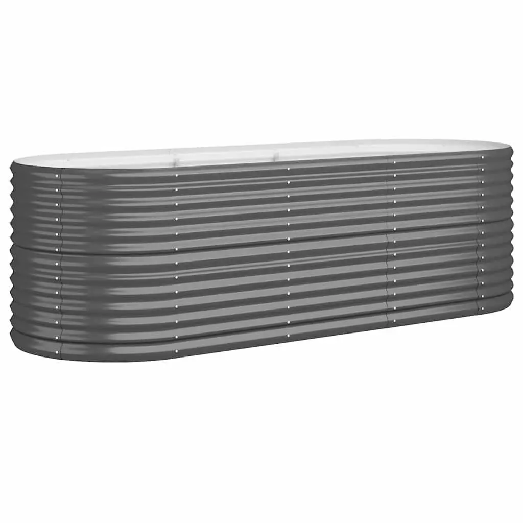 Anthracite Garden Raised Bed Planter for Veggies
