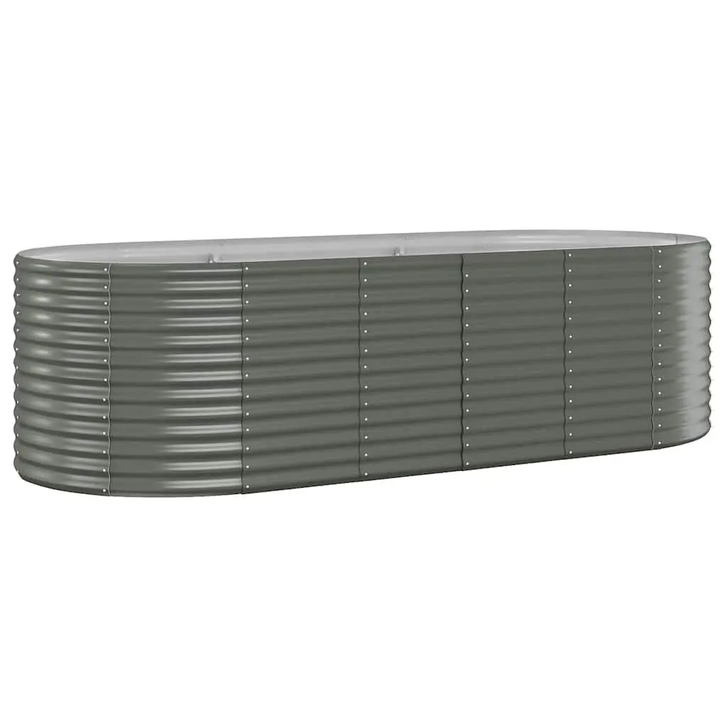 Galvanised Steel Raised Garden Bed for Durable Planting