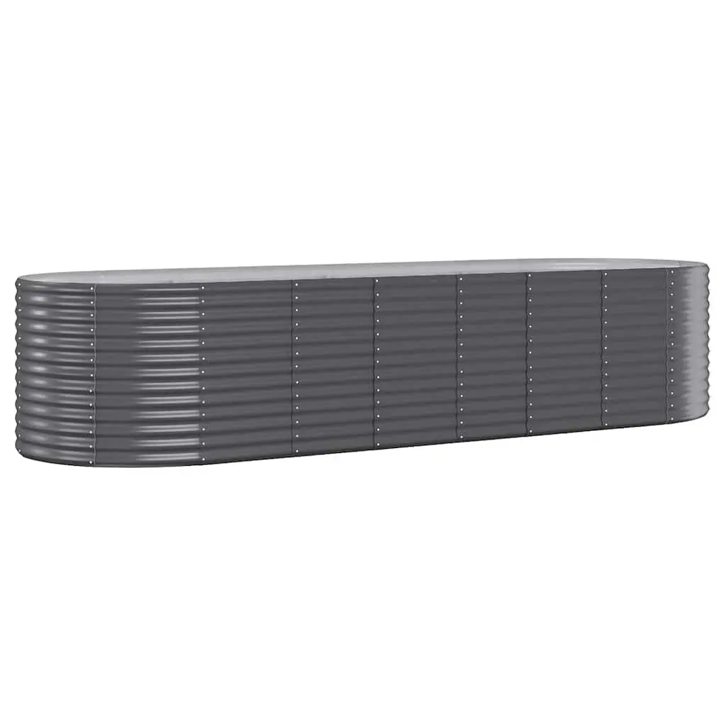 Galvanised Steel Garden Raised Bed Planter Box