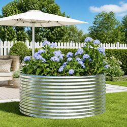 Durable Raised Garden Bed for Vegetables and Flowers