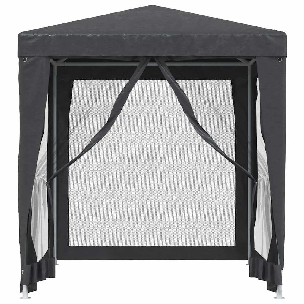 2x2m Party Tent with Mesh Walls and Iron Frame