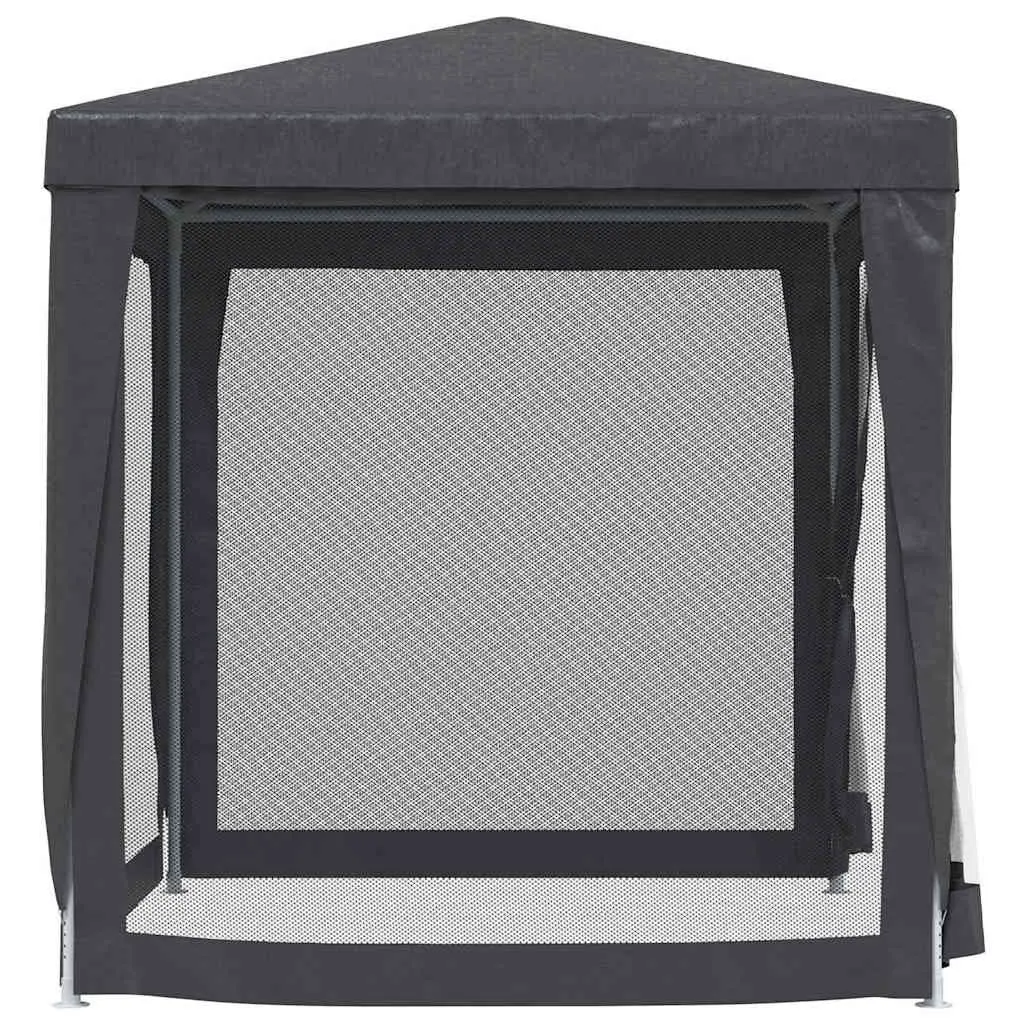 2x2m Party Tent with Mesh Walls and Iron Frame