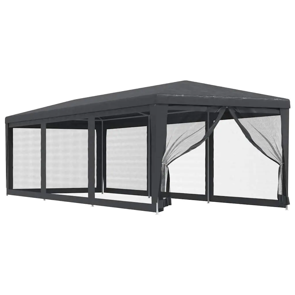 3x9m Party Tent with Eight Mesh Sidewalls