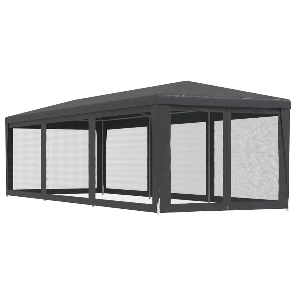 3x9m Party Tent with Eight Mesh Sidewalls