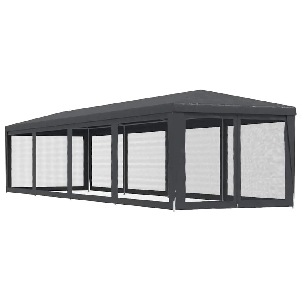 Party Tent 3x12m with Mesh Sidewalls for Events