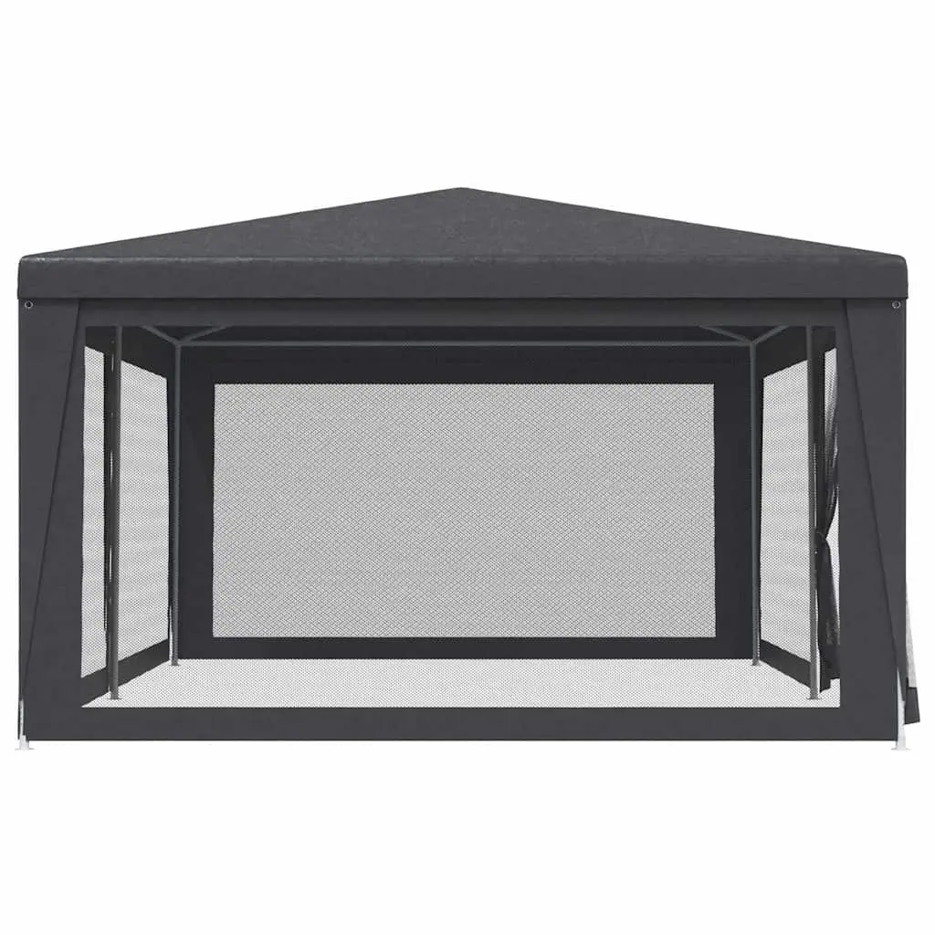 Outdoor Gazebo 6x4m with Mesh Sidewalls