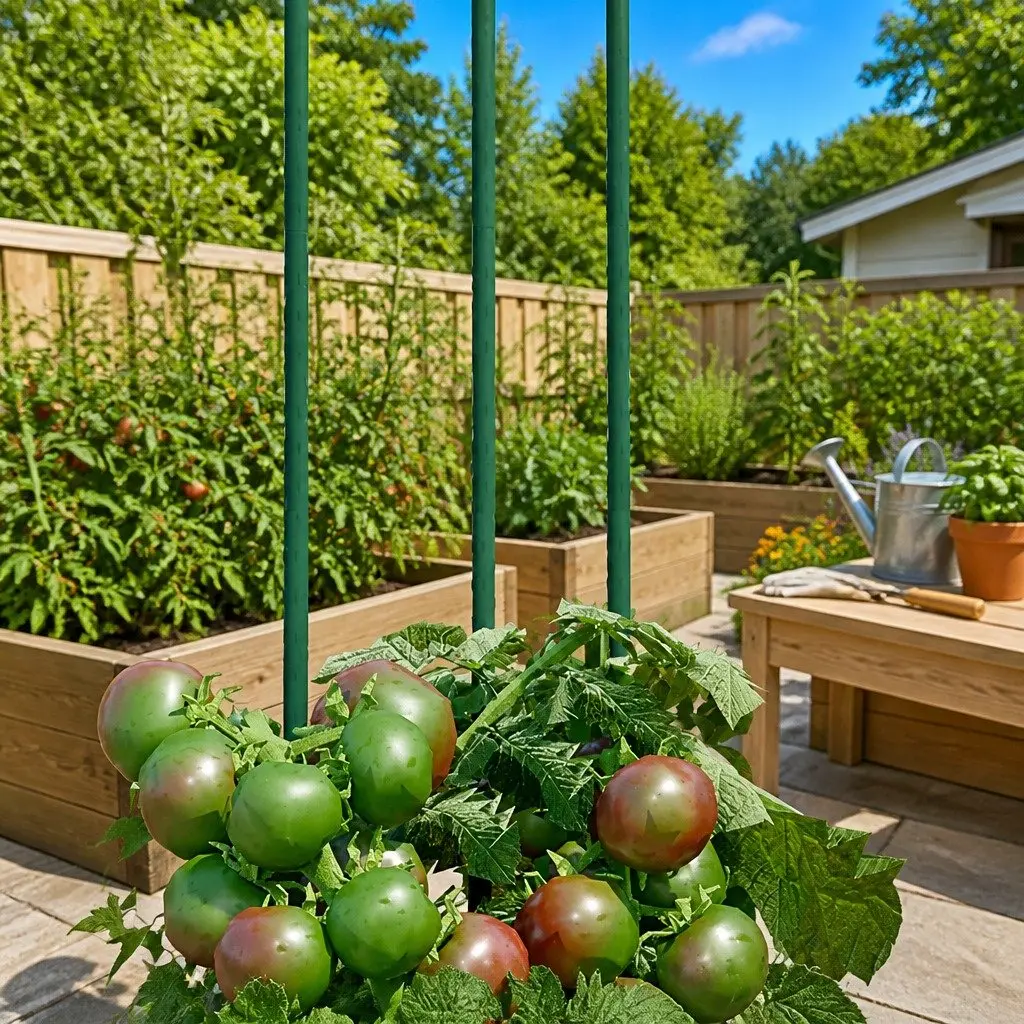 30 pcs 90 cm Steel Plant Stakes for Garden Support