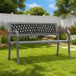 Durable 120cm Garden Bench for Outdoor Comfort