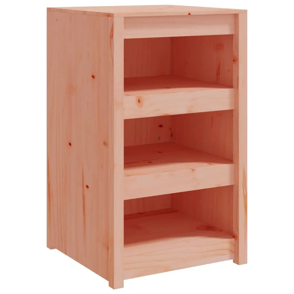 Outdoor Kitchen Cabinets 2 pcs Solid Wood Storage Cupboard Garden Furniture