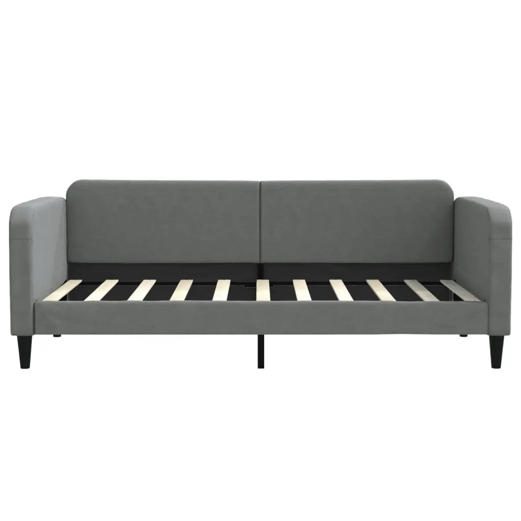 Grey Sofa Bed with Trundle and Storage Drawers