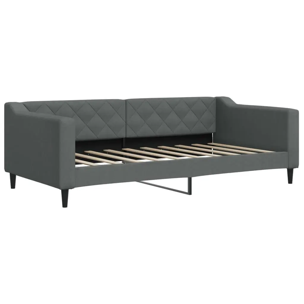 Daybed with Trundle & Storage Drawers in Grey
