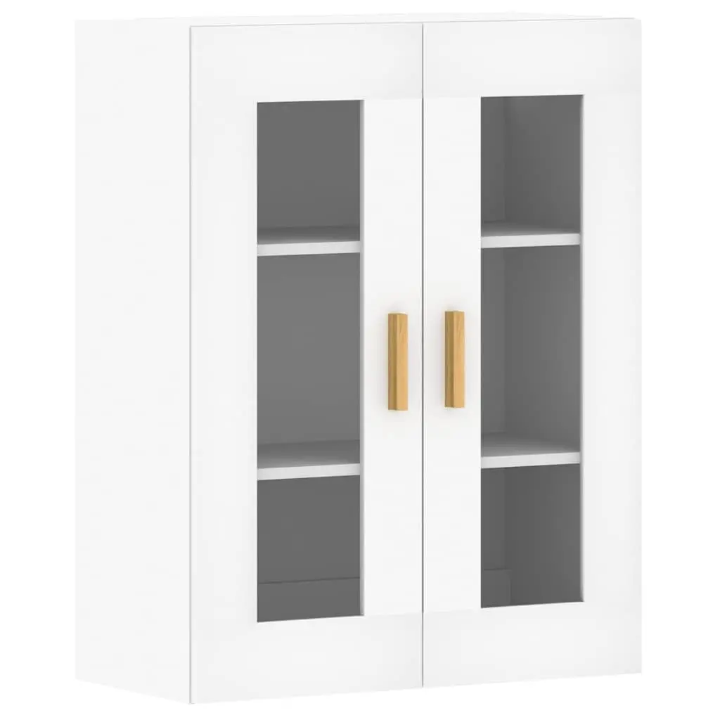 Wall Mounted Storage Cabinets with Glass Doors