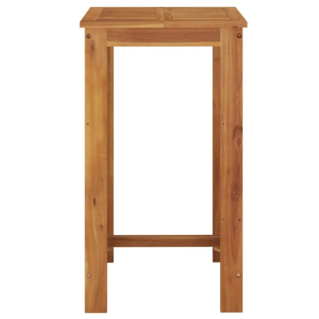 Solid Wood Garden Bar Table for Indoor and Outdoor Use