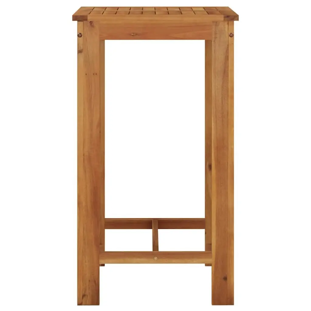 Solid Wood Garden Bar Table for Indoor and Outdoor Use