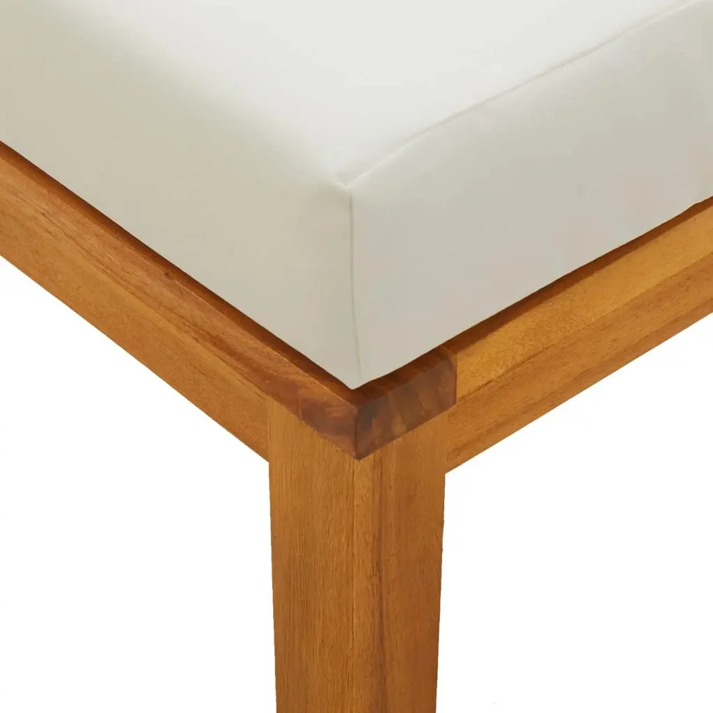Garden Stools with Cushions, Set of 2
