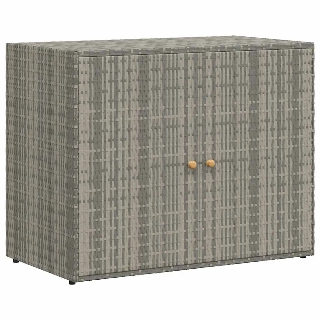Grey Garden Storage Cabinet 100x55.5x80cm