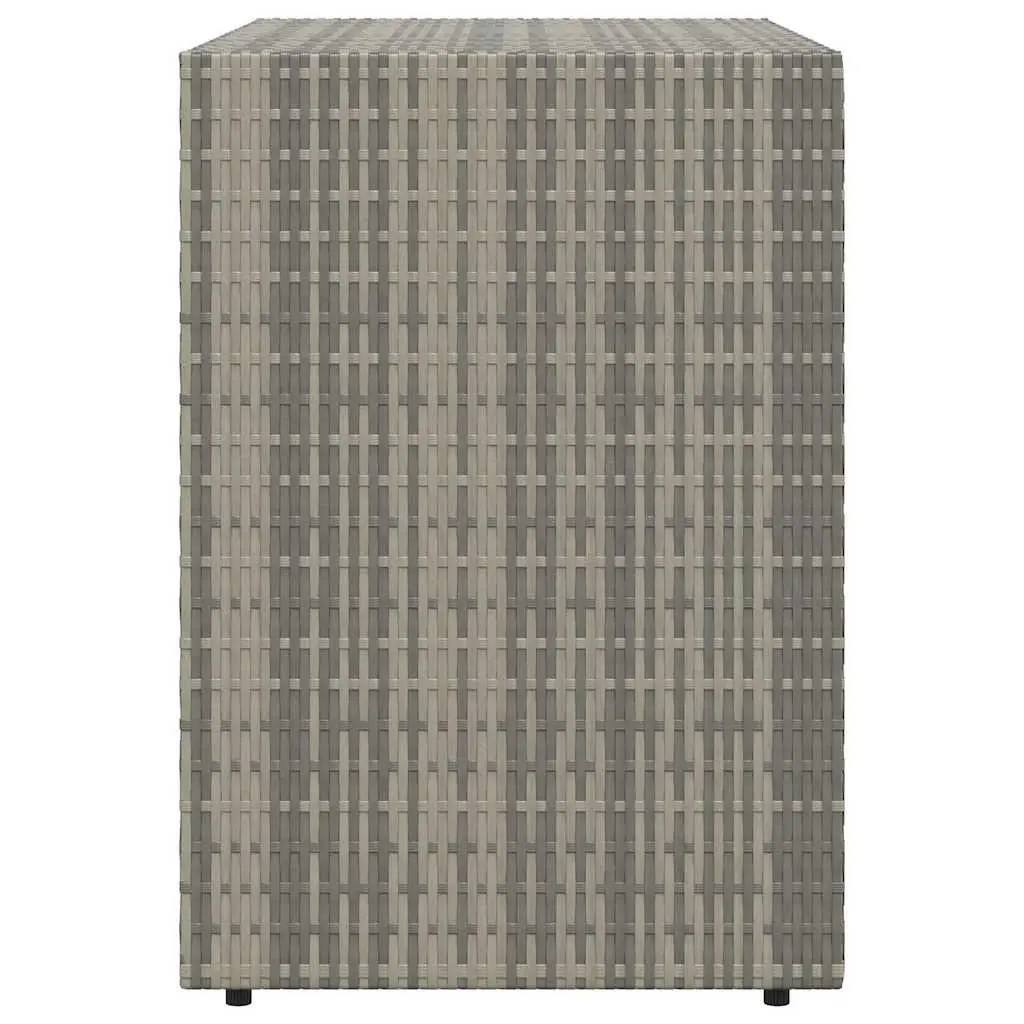 Grey Garden Storage Cabinet 100x55.5x80cm