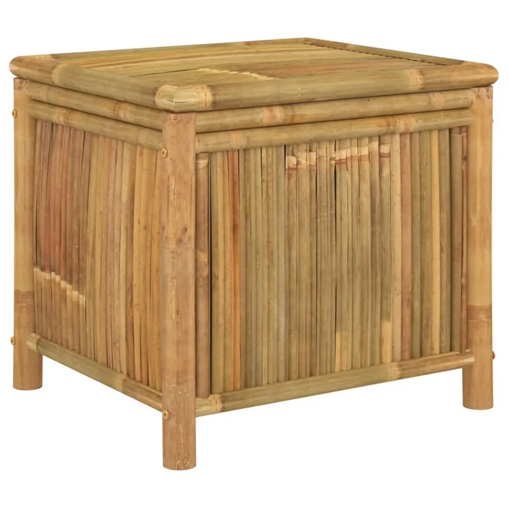 Bamboo Garden Storage Box for Outdoor Use