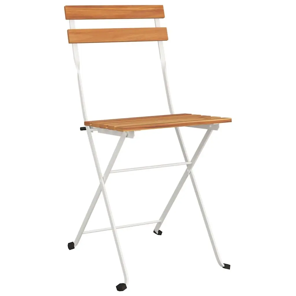 4-Piece Folding Bistro Chairs for Outdoor Spaces