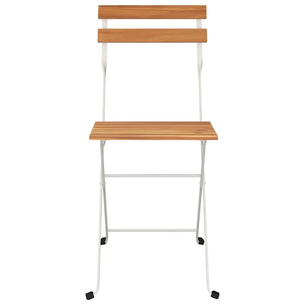 4-Piece Folding Bistro Chairs for Outdoor Spaces