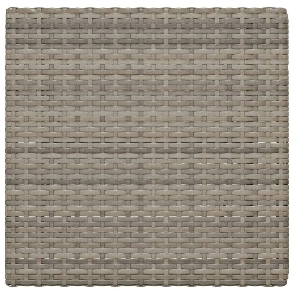 Grey Folding Bistro Table for Outdoor Spaces