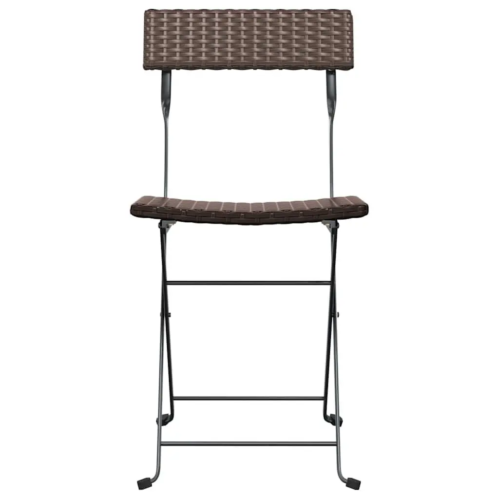Folding Bistro Chairs for Outdoor Spaces 2pcs