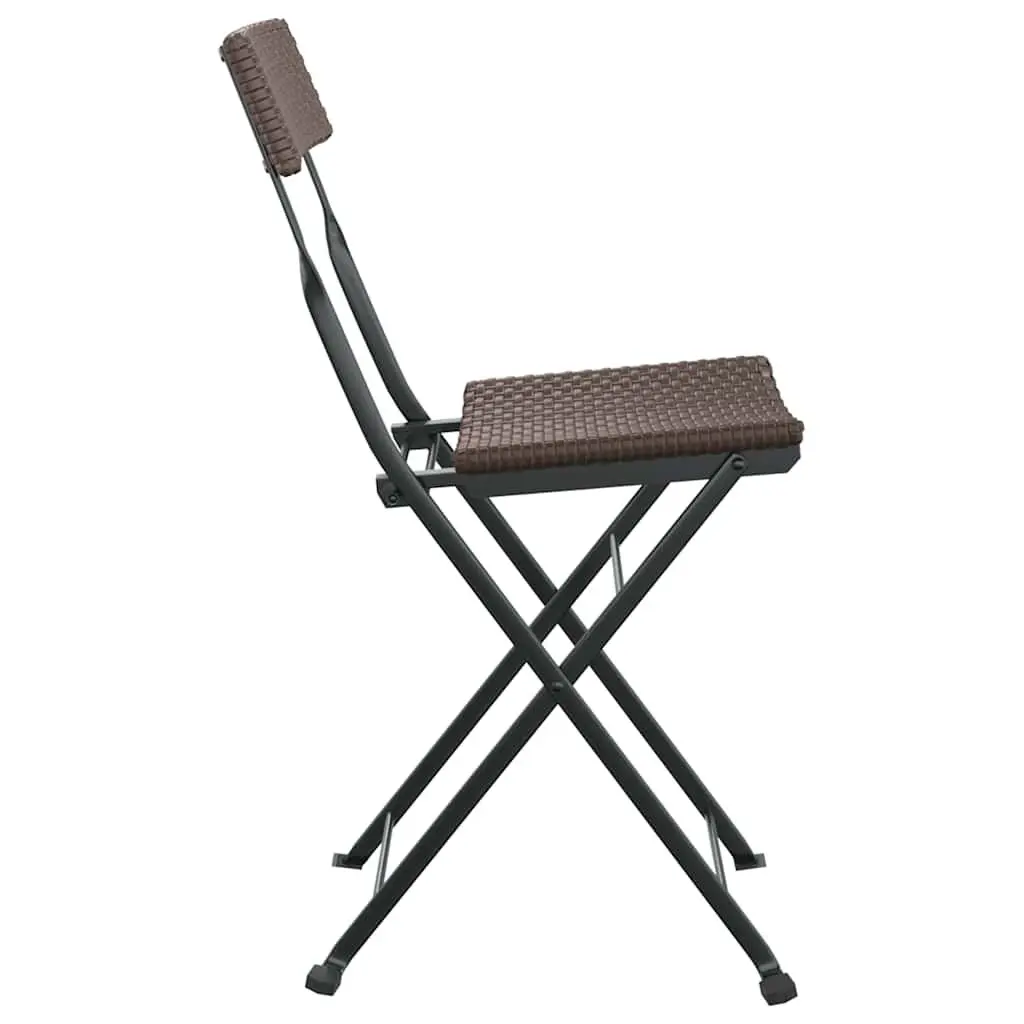 Folding Bistro Chairs for Outdoor Spaces 2pcs
