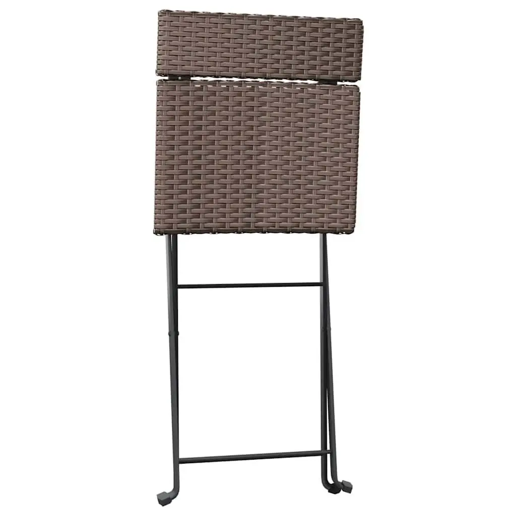 Folding Bistro Chairs for Outdoor Spaces 2pcs