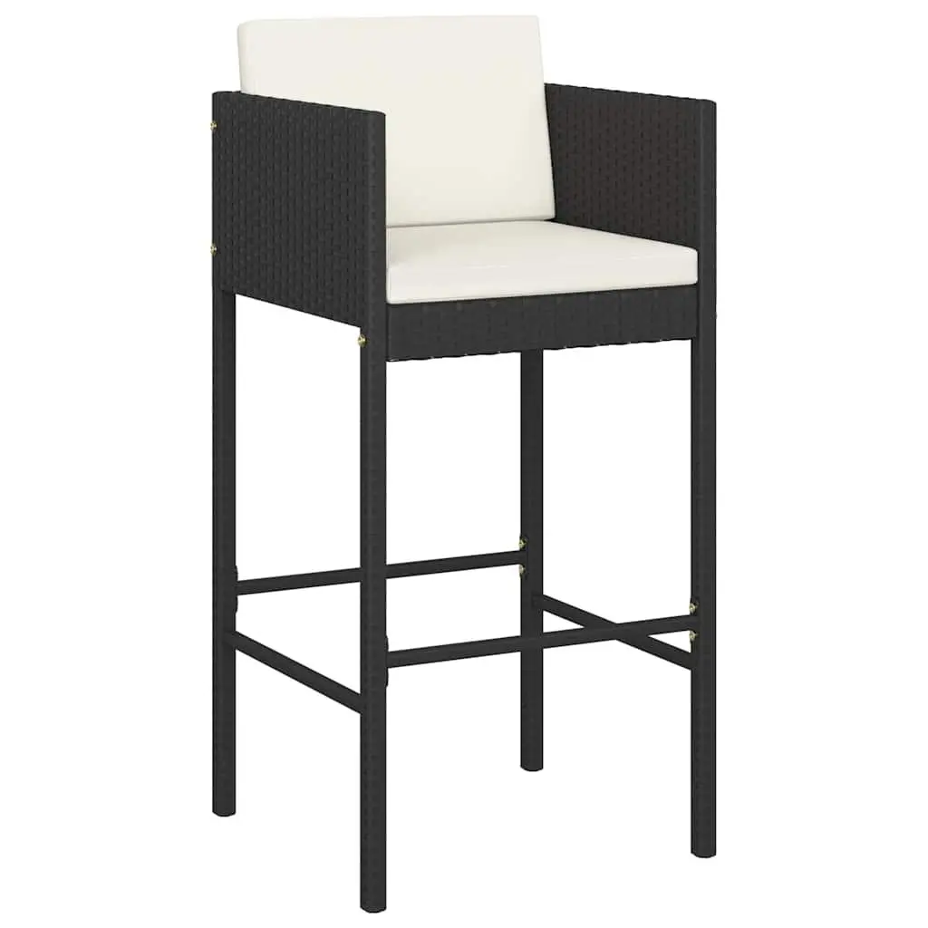 7 Piece Garden Bar Set with Cushions