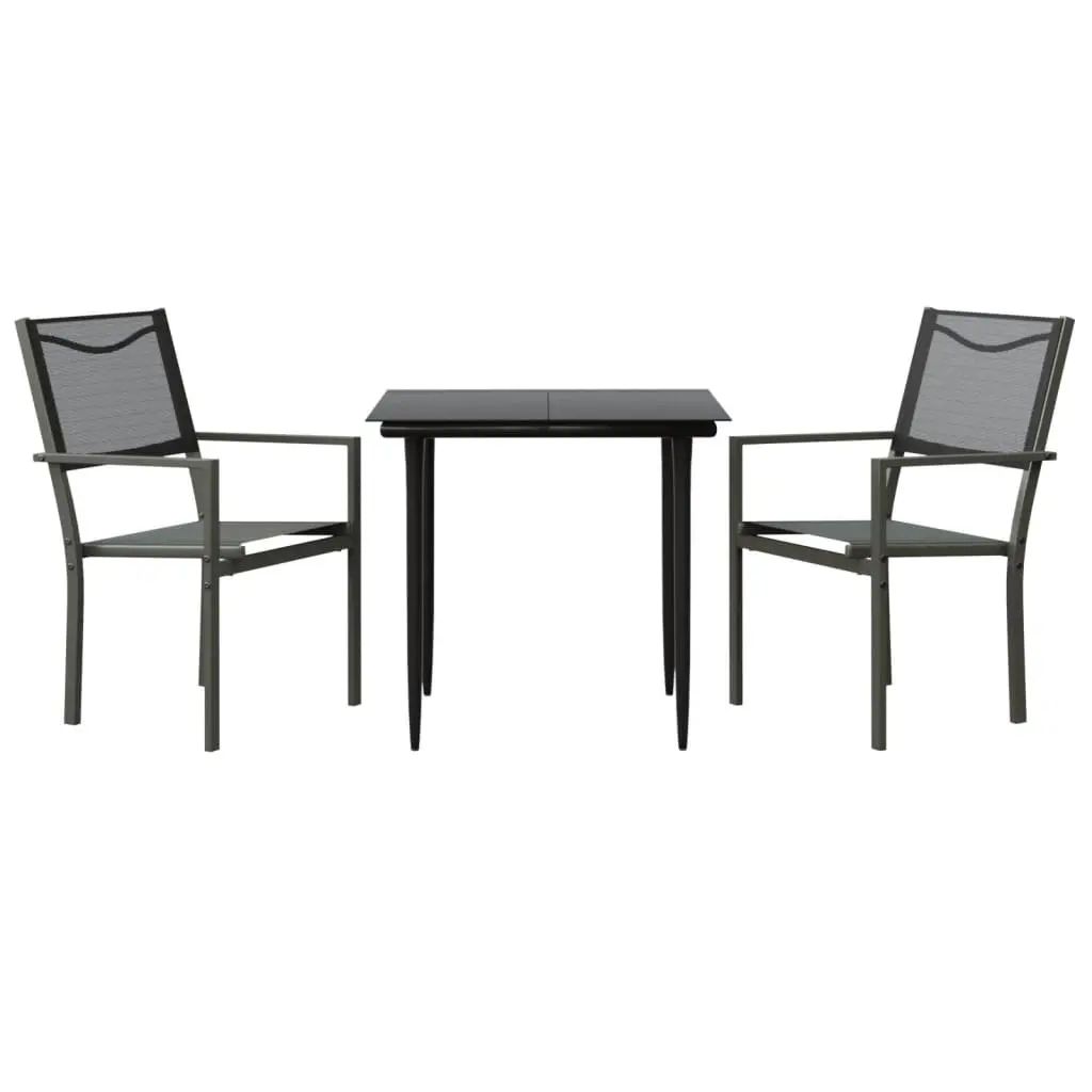 3 Piece Garden Dining Set for Outdoor Spaces