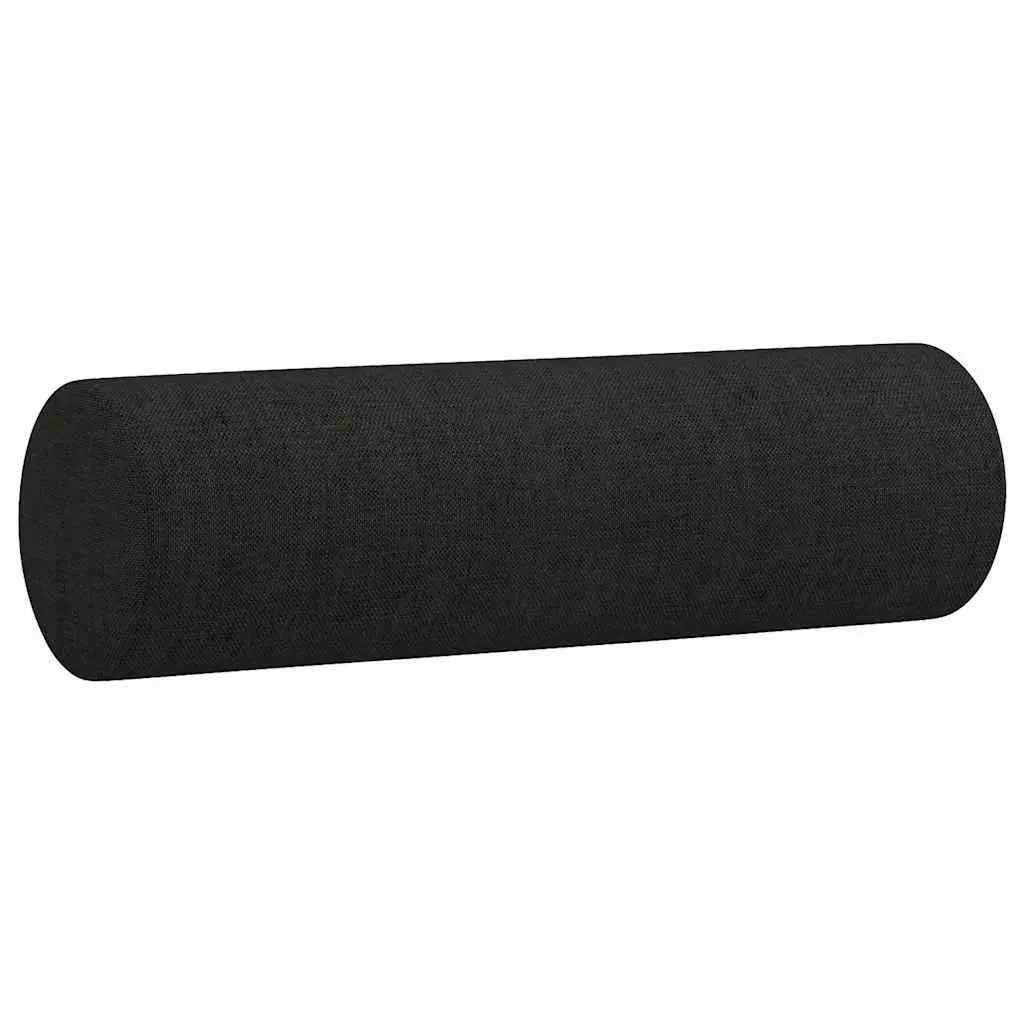 2-Seater Sofa Fabric 120cm Black