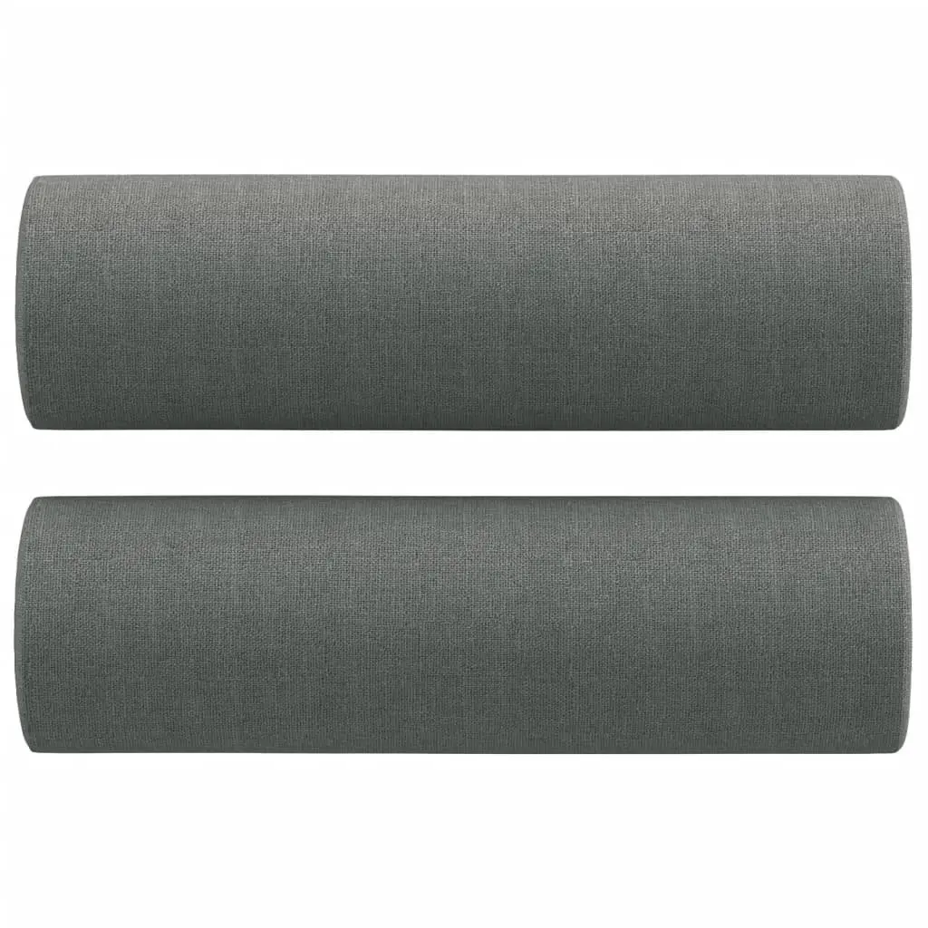 2-Seater Sofa Fabric 140cm Grey
