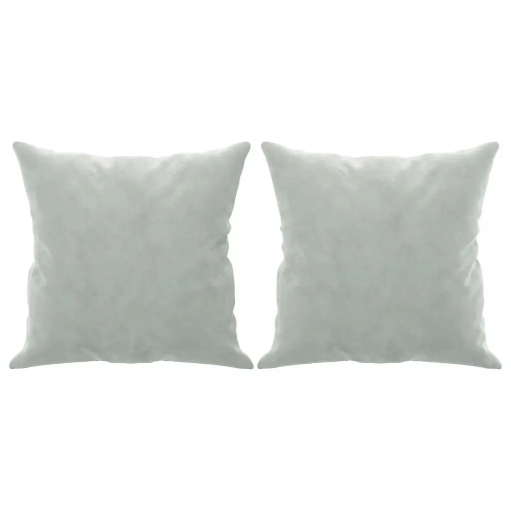 2-Seater Sofa Velvet 120cm Grey