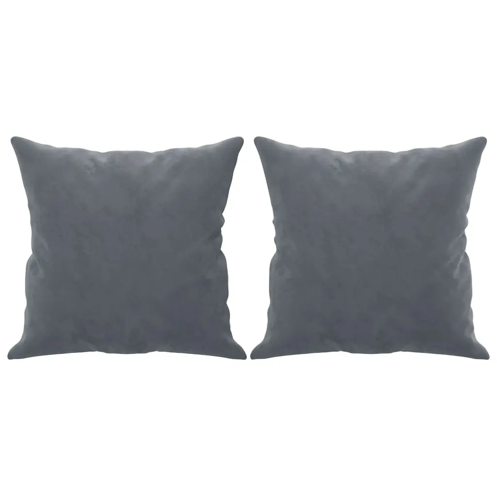 2-Seater Sofa Velvet 120cm Grey