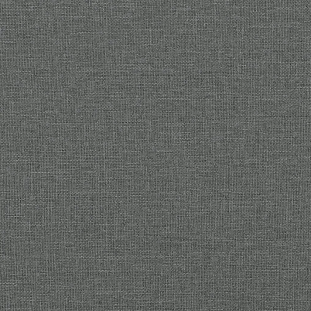 4 Piece Grey Fabric Sofa Set with Footstool