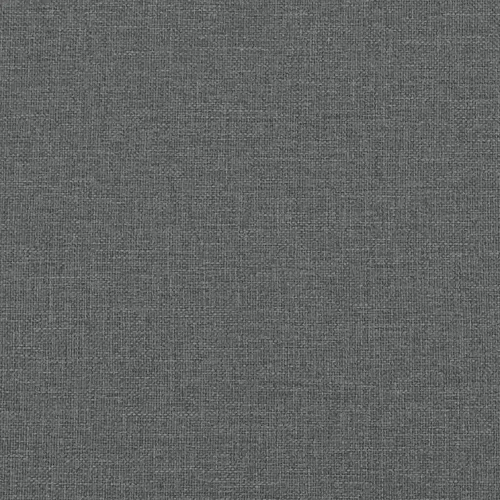 3-Piece Sofa Set with Footstool in Grey Fabric