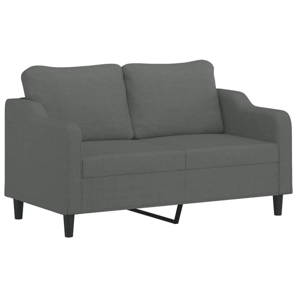 3 Piece Grey Fabric Sofa Set for Comfort