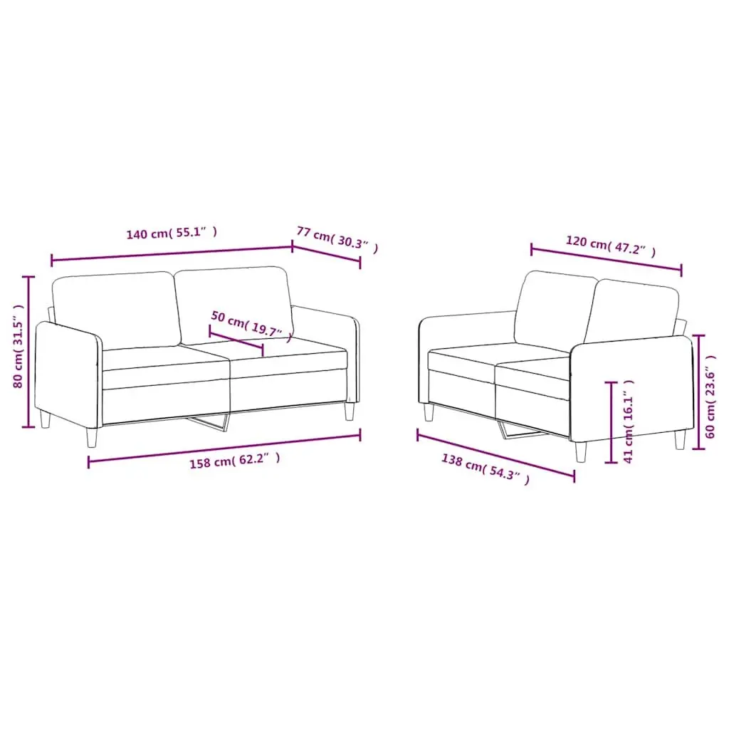 Black Velvet Sofa Set for Comfort and Style