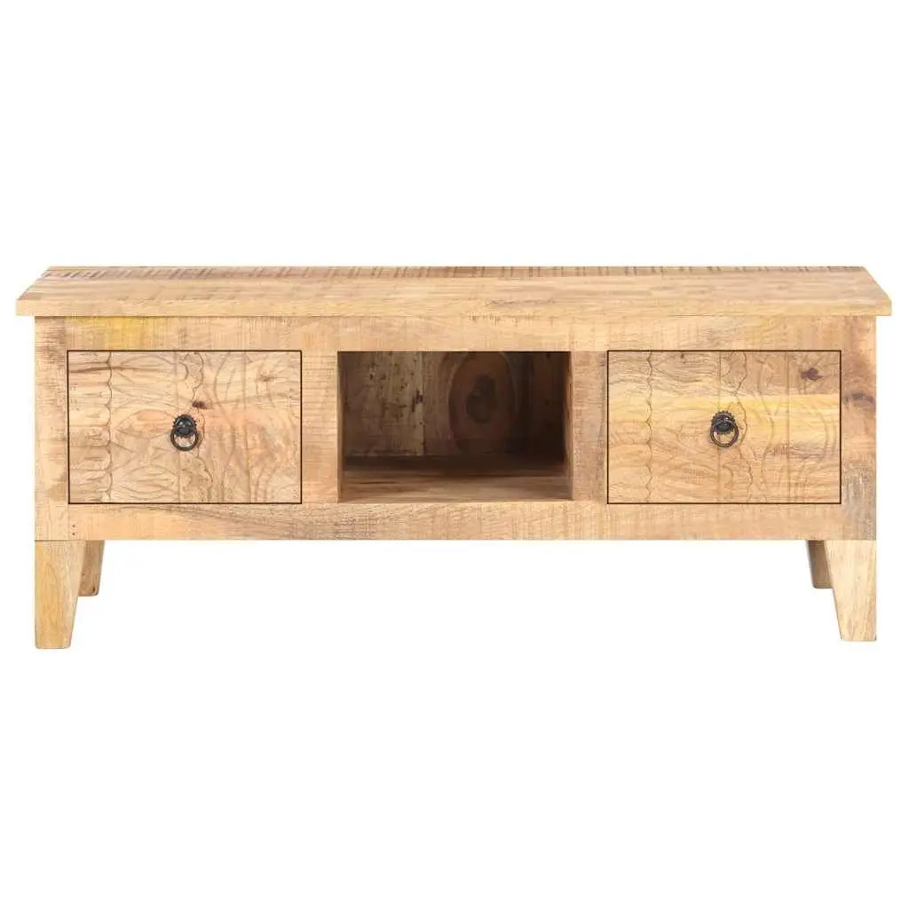 Coffee Table 100x55x40 cm with Storage Drawers