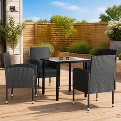5 Piece Garden Dining Set - Durable Outdoor Furniture