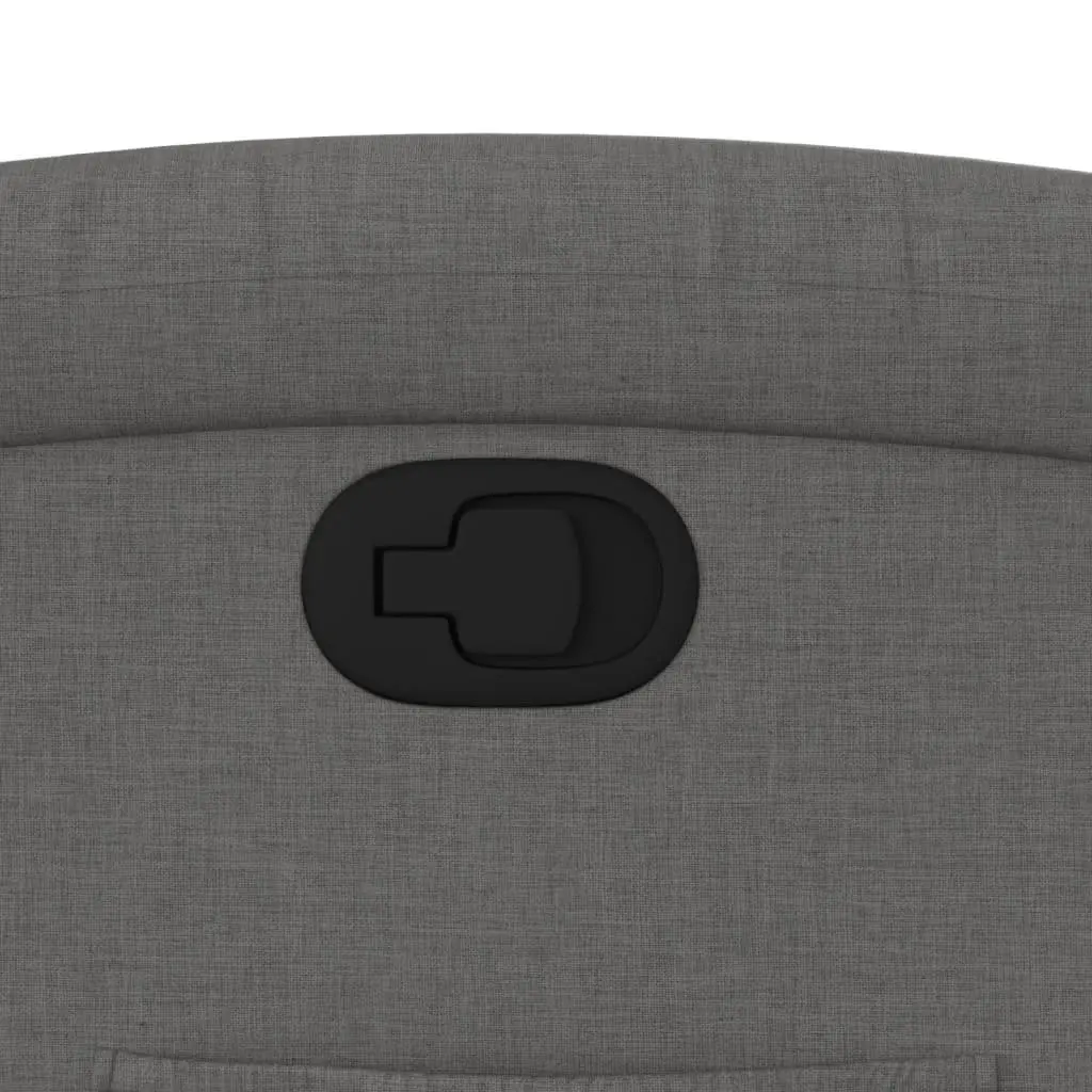 Dark Grey Fabric Stand Up Recliner Chair