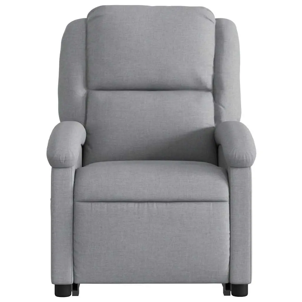 Electric Massage Recliner Chair in Grey Fabric